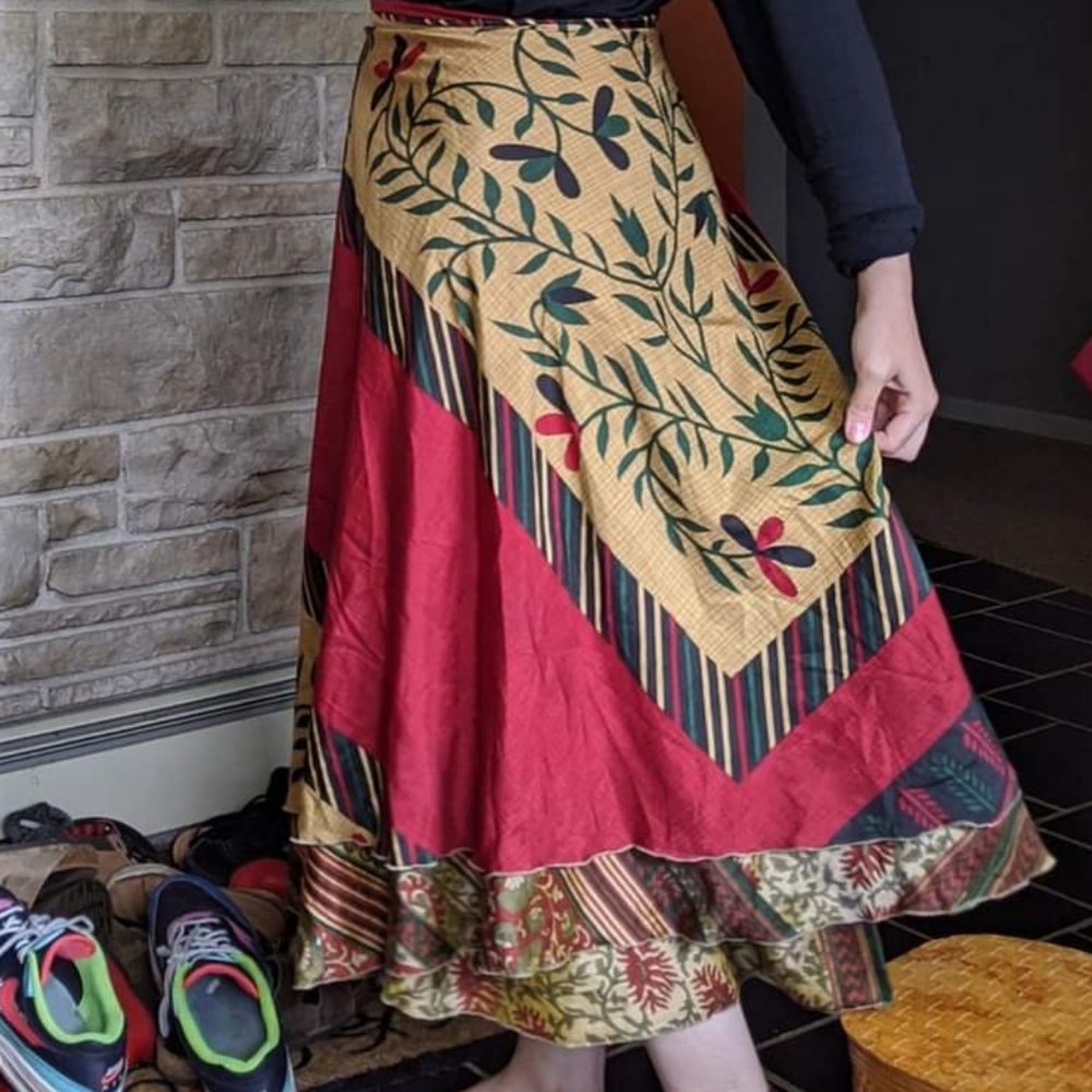 **reserved for Sara S.** Darn Good Yarn skirt